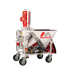 The plastering machine M5 Evolution from one side